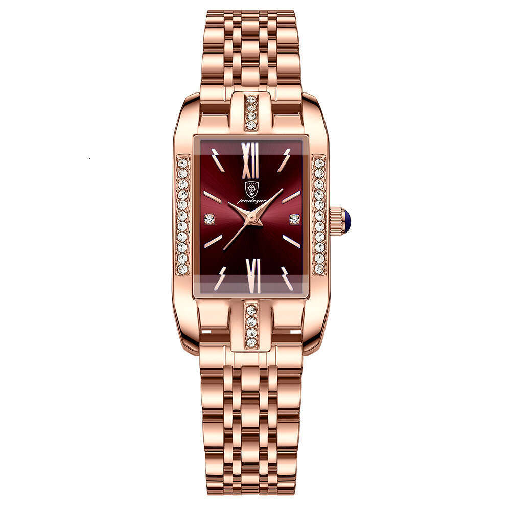 DHwatches POEDAGAR Swiss Brand New Women's Waterproof Fashion Quartz Watch TikTok Live