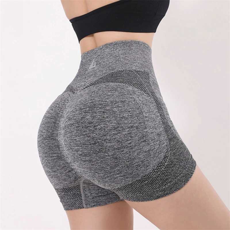 Women Shorts Summer Fashion High Waist Yoga Workout Leggings Scrunch Butt Elastic Female Casual Sport Seamless Fitness Shorts XJ250724