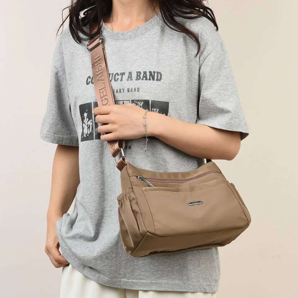 Multiple Pockets Shoulder Bags For Nylon Waterproof Purses And Handbags Women Designer Female Crossbody Bag Sac