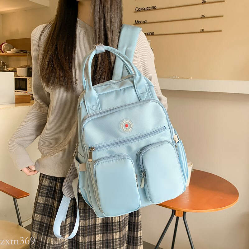 New Large Capacity Backpack for Men and Women, Lightweight Travel Bag, Fashionable Mommy Handbag