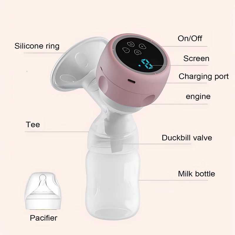 24mm Flange Wearable Breast Pump Super Silent Hands Free Electric Breast Pump Comfort Milk Collector for Breastfeeding X250724