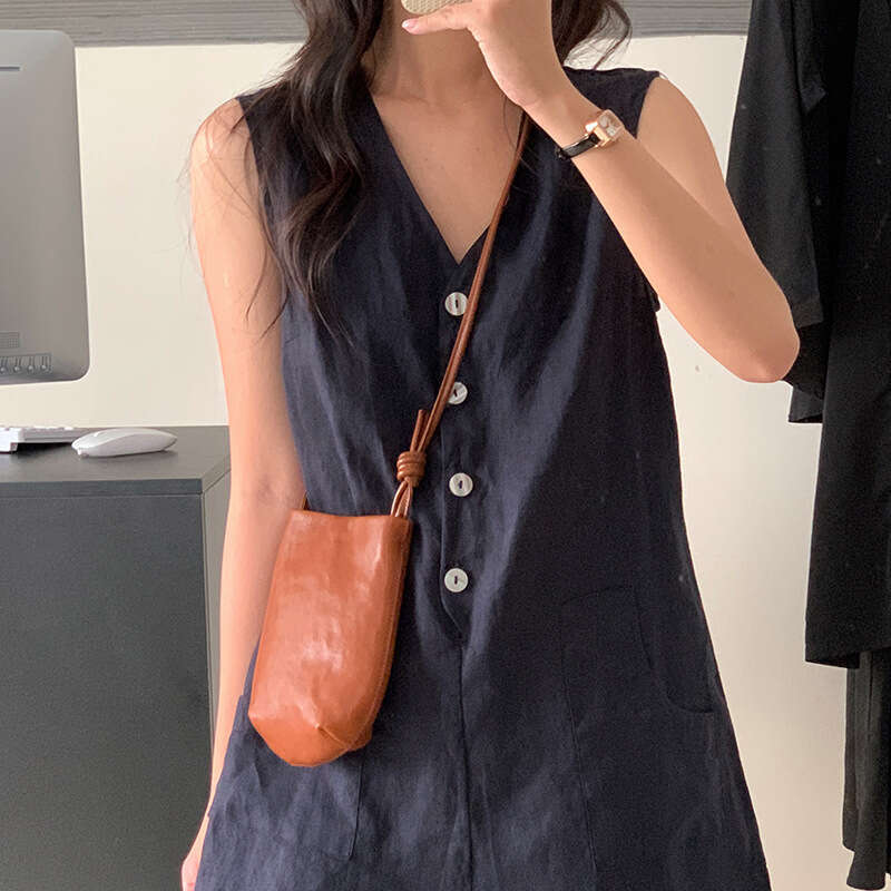 Designer Luxury Evening Diamond Genuine Leather Phone 2025 New Vegetable Tanned Cowhide Crossbody for Women Mini Shoulder Bag