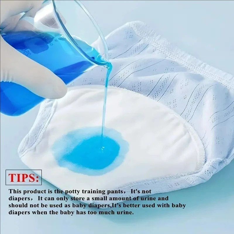 2pcs Random Waterproof Reusable Baby Training Pants Infant Shorts Underwear Cloth Diapers Nappies Panties Nappy Changing 250724