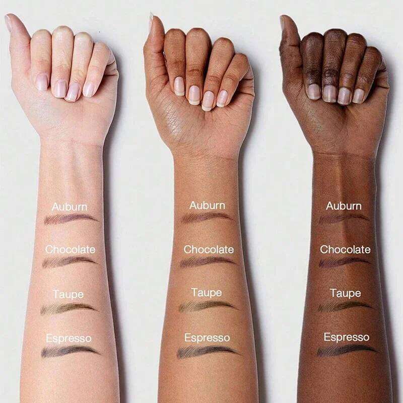 Tint Pencil With Large Brush Head, Natural Hairline Modification, Press Type Eyebrow Dye Pen, Anti-Sdge And Waterproof X250723