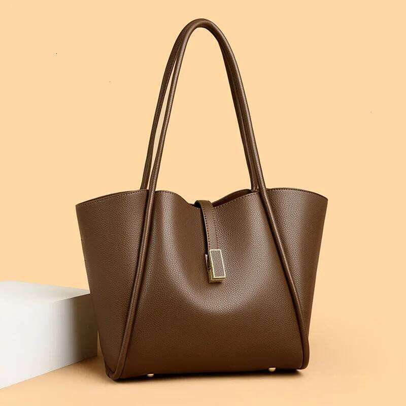 Luxurious designer High Quality Soft Leather Shoulder Crossbody Bags For Women Large Capacity Bag Brand Designer Casual Handbag Sac A Main