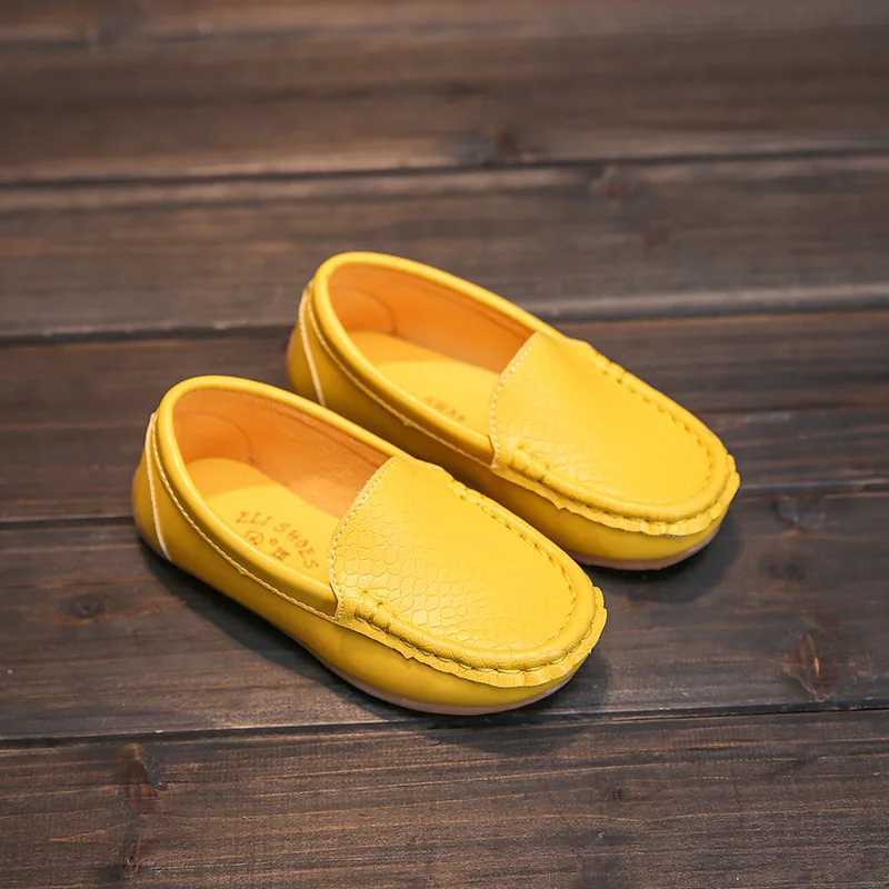 EOFK Fashion Soft Kids Shoes for Baby Toddlers Boys Girls Big Children School Loafers Casual Flats Sneakers Moccasins 21-38 XJ250724