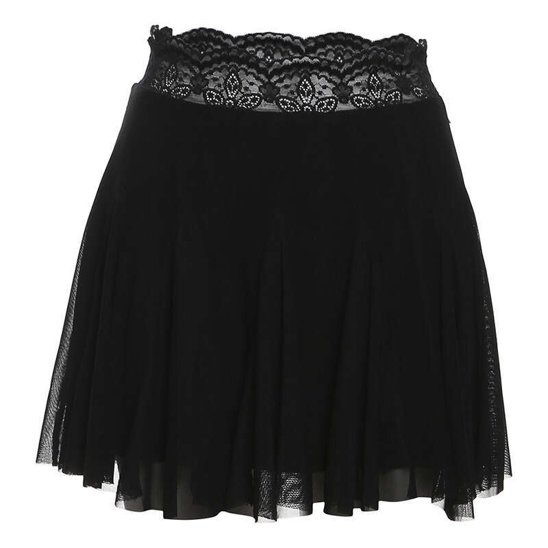 2025 Spring New Women's Solid Color Slim Fit Halter Neck Vest Fashion Low Waist Skirt Set 5fa