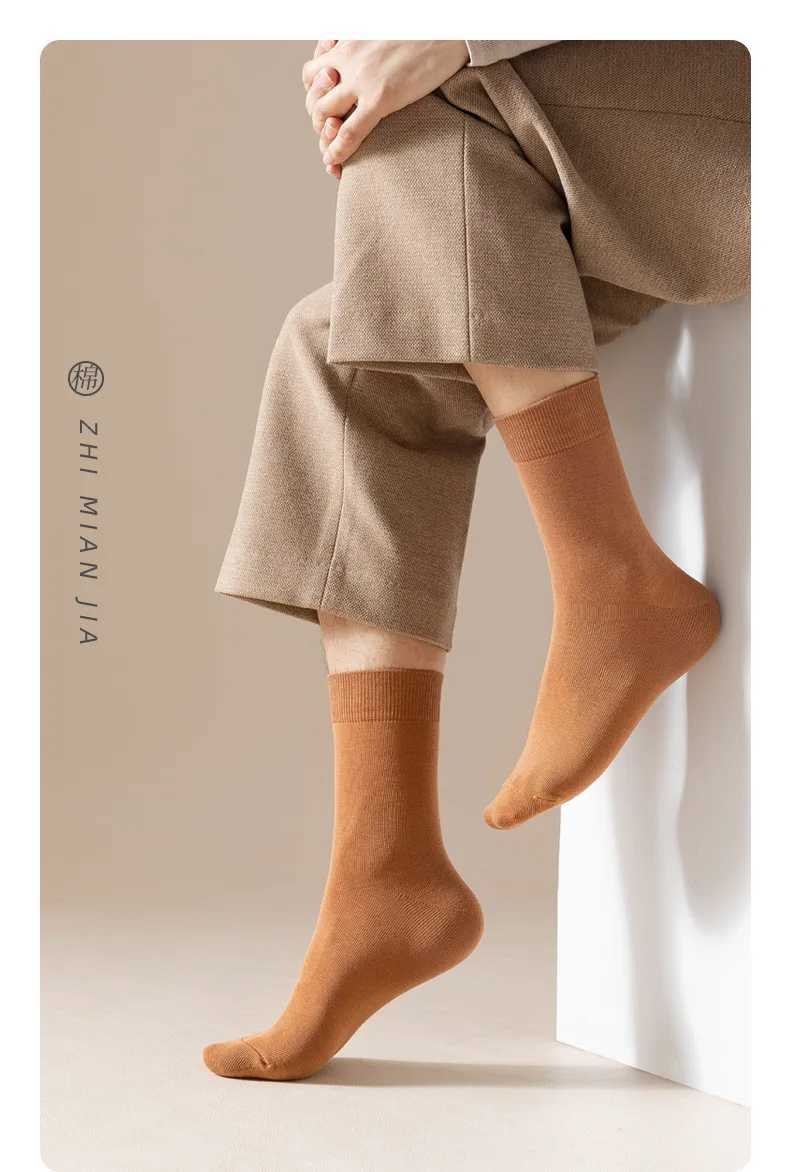 Sports Male Sock Winter Socks for Men Cotton Spring and Autumn Gift Solid Color Man Funny Long White Mens Short Cycling X250725