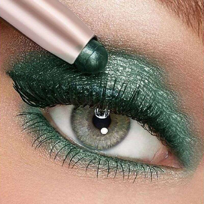 Double-head Stick Pink Brown Green Black Eyeshadow Pen High Gloss Pearly Metallic Eye Shadow Sticks Waterproof Make Up X250723 X25072