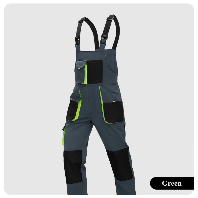 High Quality Mens Overalls Big MultiPocket Jumpsuit Wearproof Romper Factory Labor Protection Clothing Men Workwear Suits 250725