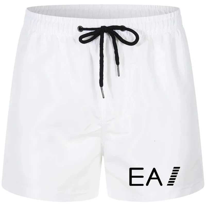 2024 Summer Beach Shorts Mens Quick-Drying Casual Shorts Mens Shorts Drawstring Pocket Surf Beach Summer New Style W250724