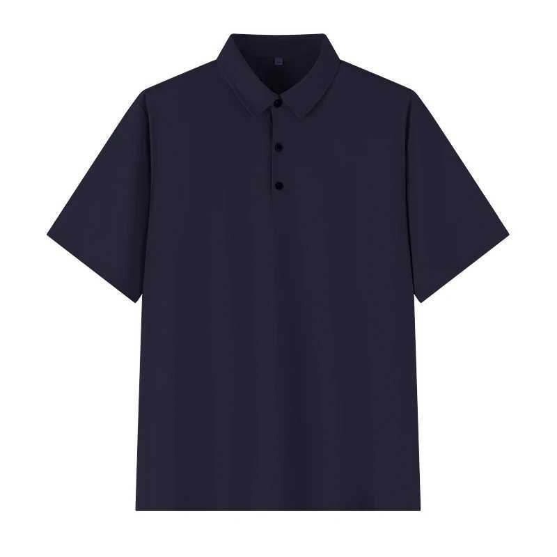 Polo Shirt Men Plus Size 4XL 5XL 6XL 7XL Short Sleeve Knitted Polo Shirts Loose Polos Oversized Tops Big Size Men Clothing T Shirt XJ250725