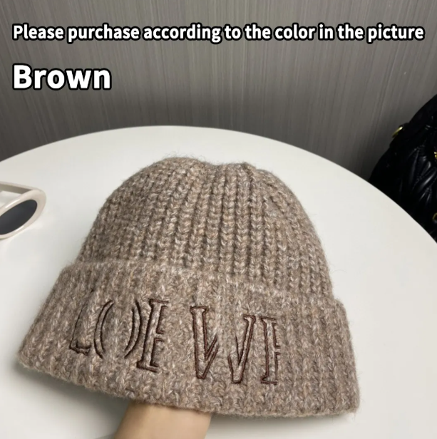 Designer Knitted Hat Women's Luxury Brand Winter Wool Hat Men's Classic Fashion Warm Hat Casual Cashmere Hat High elasticity hat bean hat