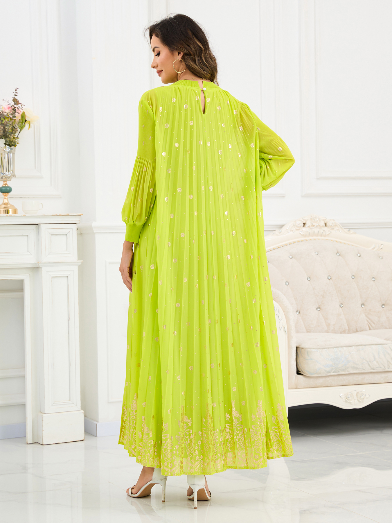 Women's Dresses Elegant Womens Evening Gown - Soft Satin Fabric with neck Design NZ002