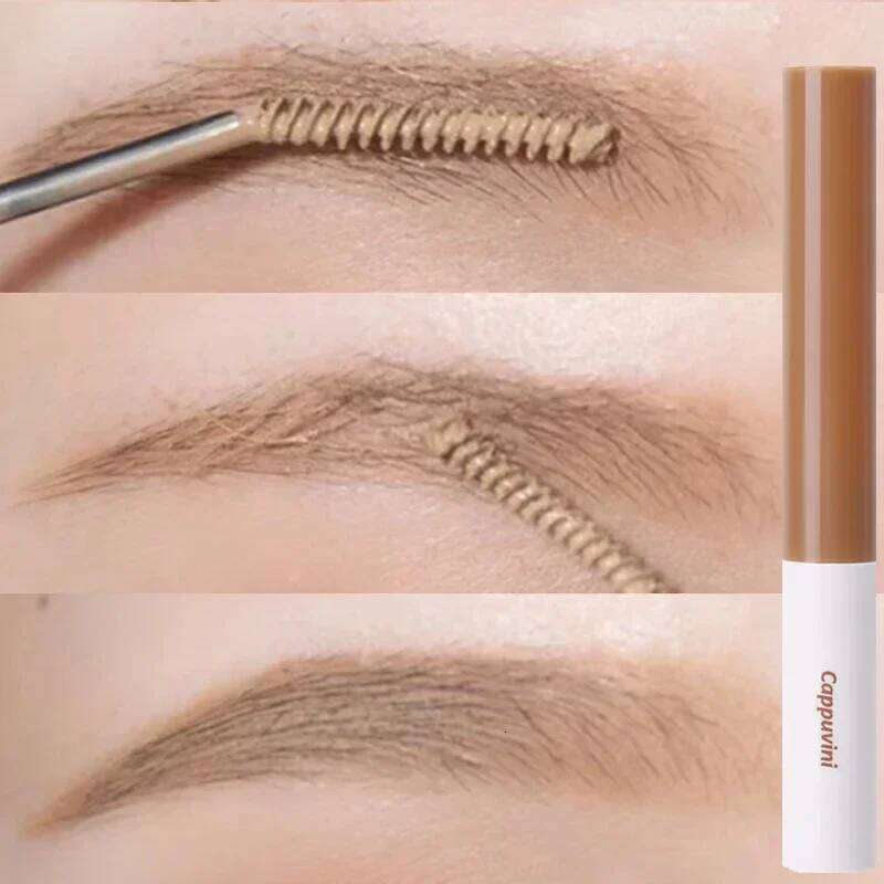 Waterproof Natural Liquid Eyebrow Cream Long Lasting Quick Drying Brown Grey Dyeing Eyebrows Enhancers Makeup Cosmetics X250725