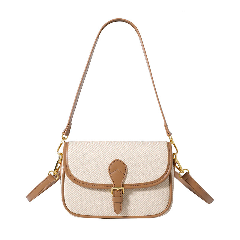 Luxury Brand Designer Bag High-Quality Texture Small Bag For Women 2025 New Trendy Korean Version Single Shoulder Crossbody Retro Fashion Color-Block 