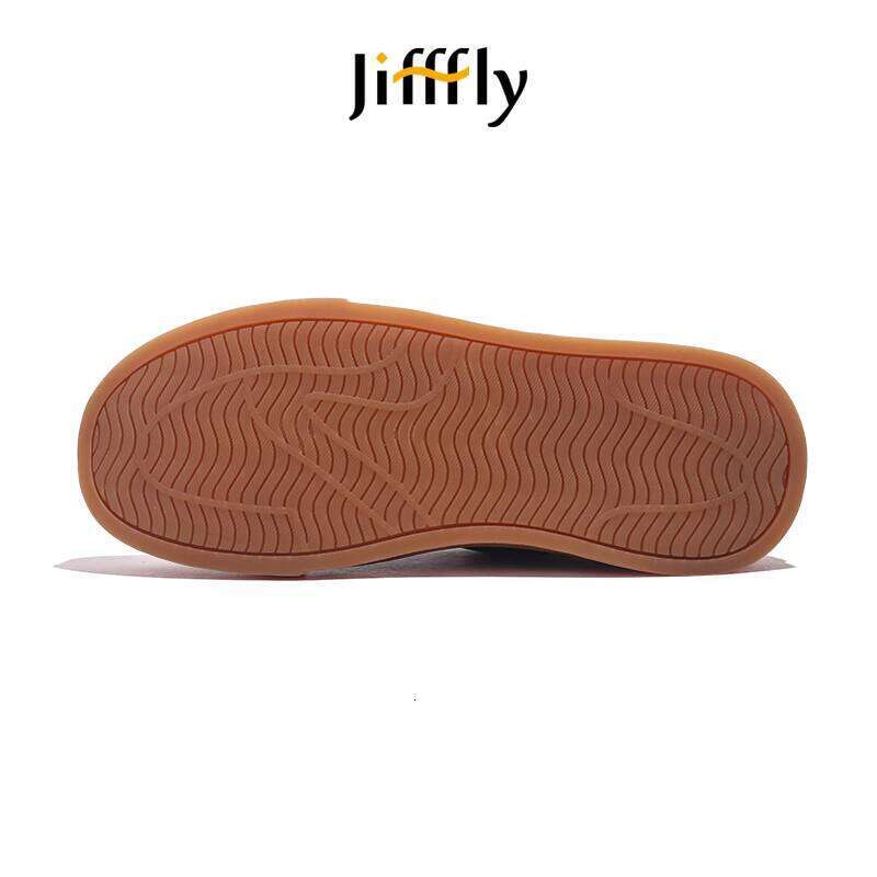 Jiffly Men's Fall/Winter Retro Couples Sneakers - Thick Sole Casual Shoes