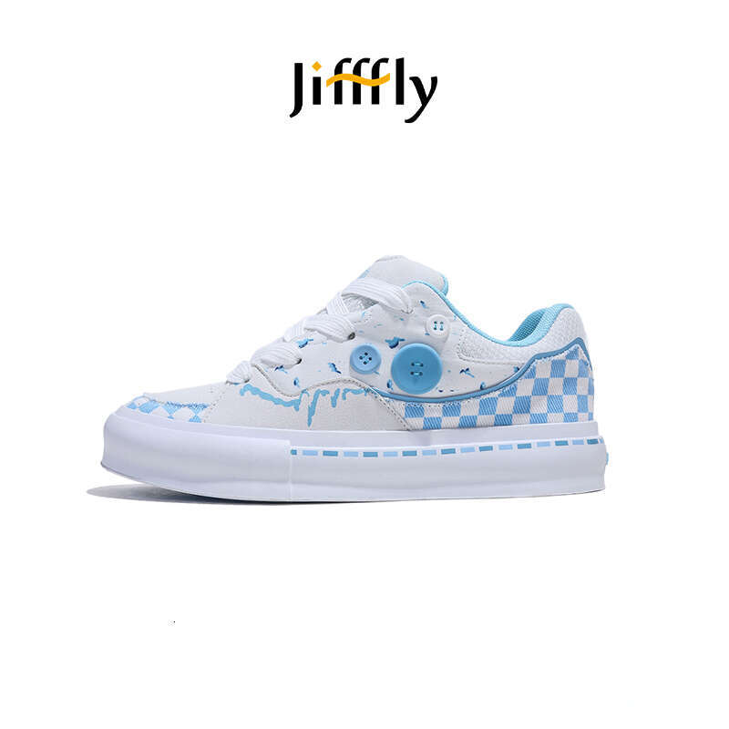 Jifffly Men's Sneakers 2025 Summer New Ins Trend Niche Skate Student Versatile Sports Shoes