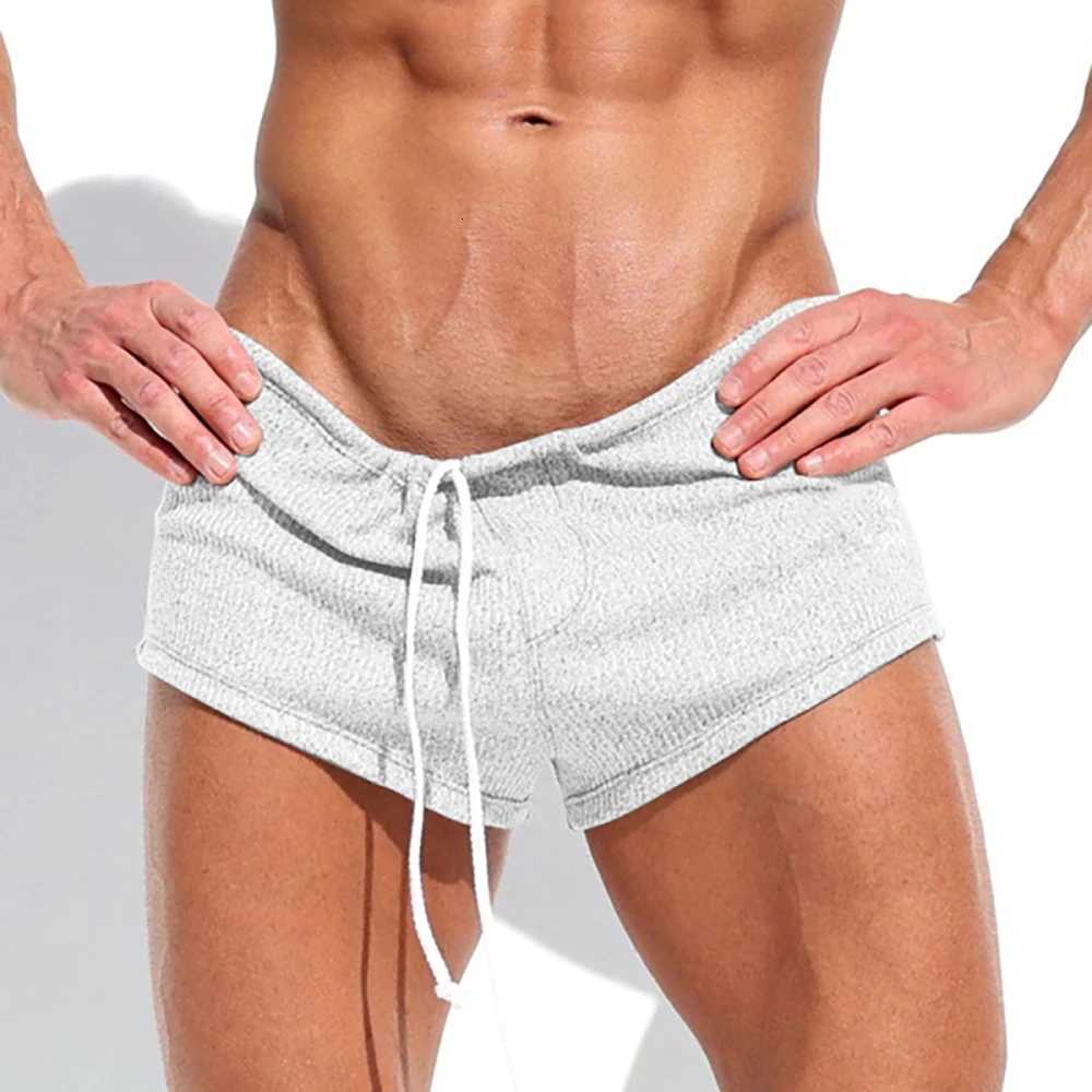 Casual Men Shorts Solid Color Drawstring Gym Sports Running Men Short Pants Summer Beach Surfing Swimming Pool Mens Shorts S-3XL W250724