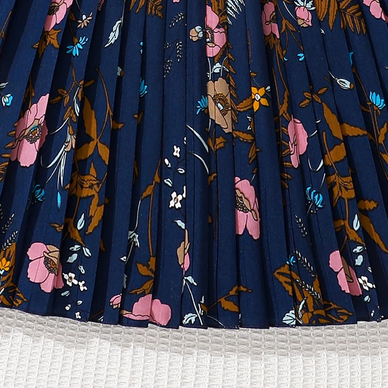 Tween Girls Summer Dress Square Collar Sleeveless Pleated Stylish Preteen Kids 250725