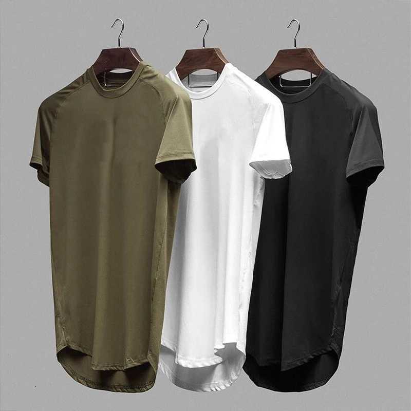 Mesh T-Shirt Clothing Tight Gym Mens Summer New Brand Tops Tees Homme Solid Quick Dry Bodybuilding Fitness Tshirt Y250724
