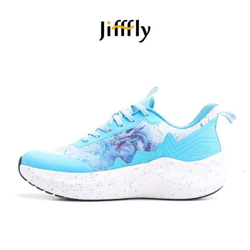 Jifffly Running Men 2025 Summer New Mesh Versatile Shock Absorption Anti-Slip Lightweight Casual Sports Shoes