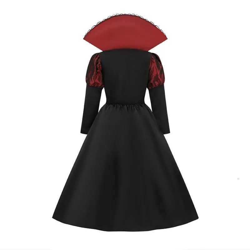 Girls Halloween Ghost Bride Costume Vampire Dress Up Child Evil Terror Vampiress Role Play Carnival Par Cosplay Outfits Z250725