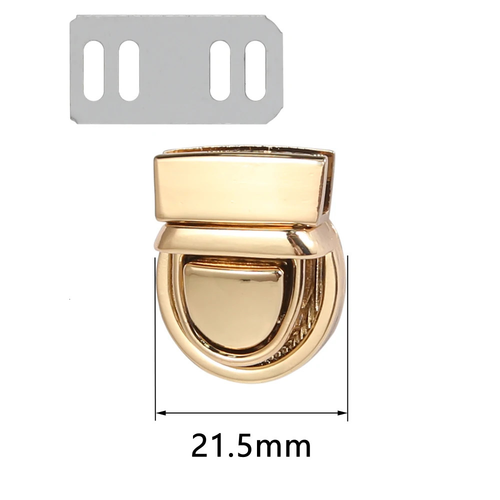 Metal Bag Lock Round Buckle Clasp for Women Handbags Shoulder Bags Purse Tote Hardware DIY Accessories 250723
