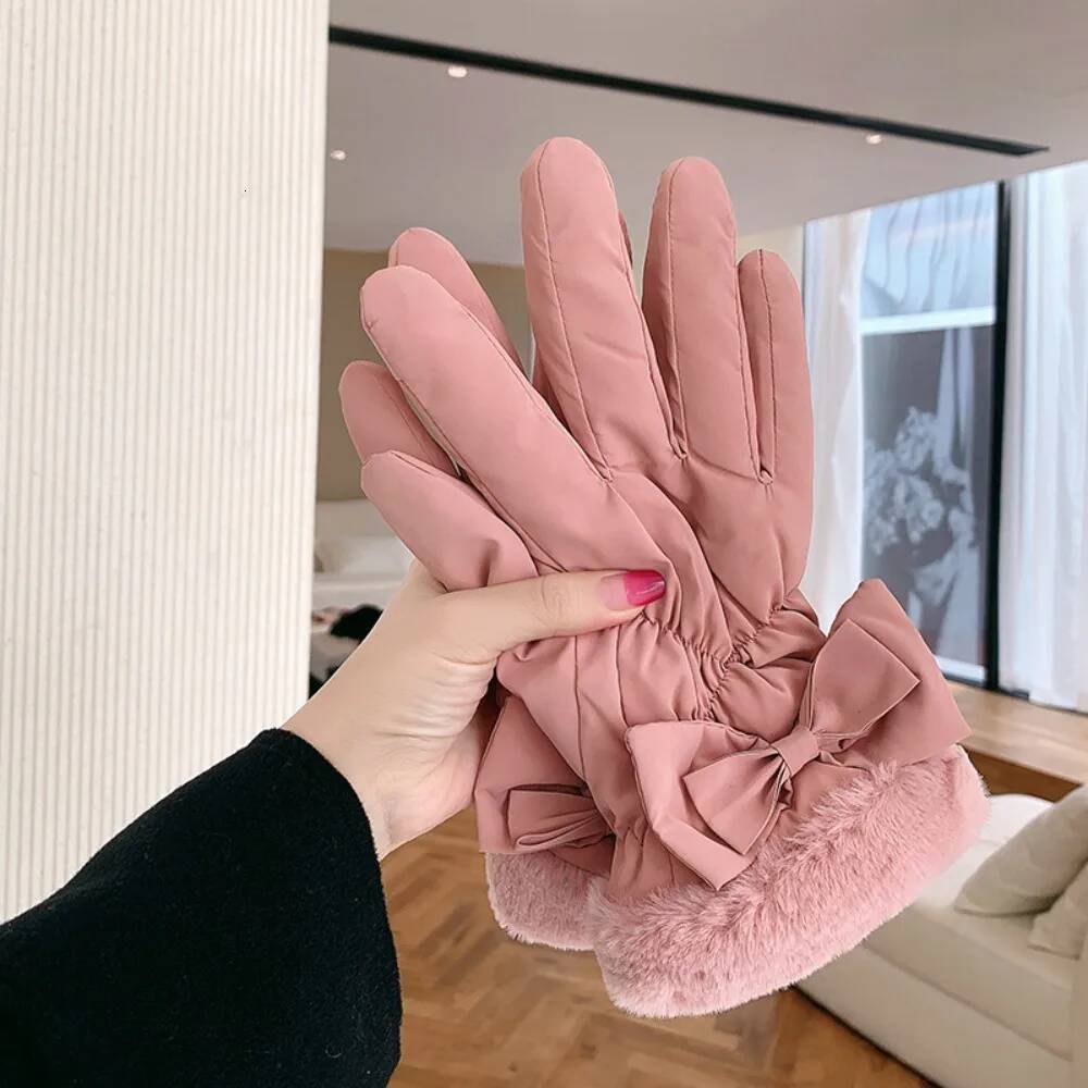Touch Screen New Wind Waterproof Cold Resistance Cycling Gloves Thermal Fleece Warm Skiing Mittens Winter ddmythur