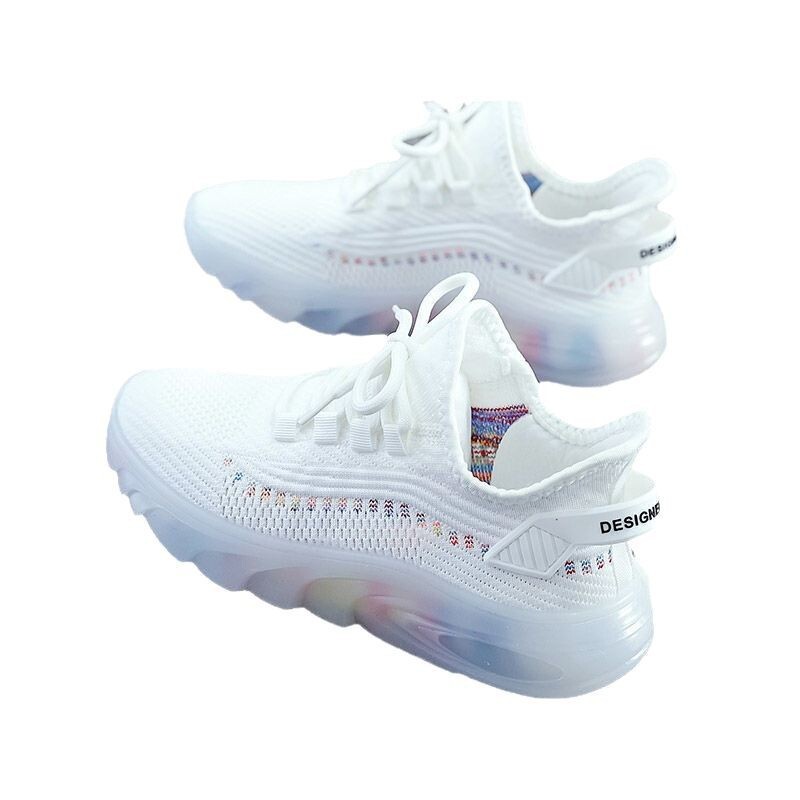 Coconut Women 2025 Spring Summer New Breathable Soft Sole Shock Absorption Running Versatile Lightweight Fitness Mesh Women's Shoes ddmythur
