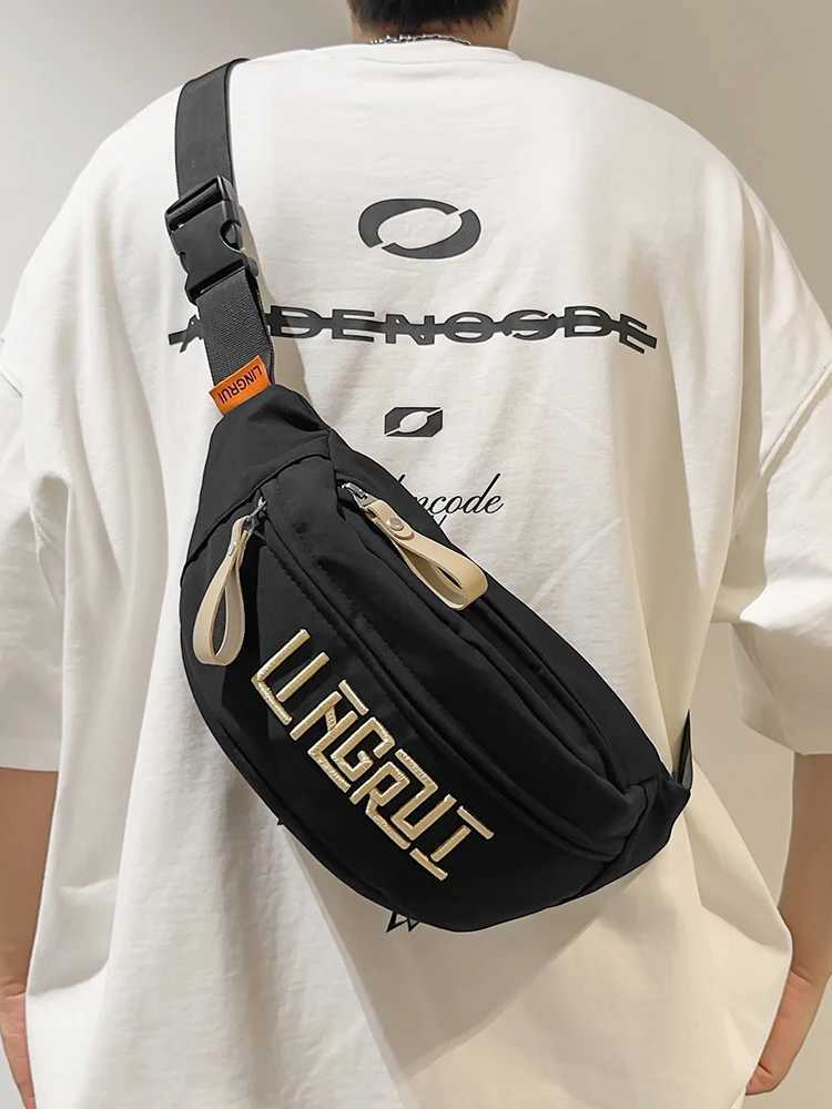 2024 Casual Waterproof Crossbody Waist Bag for Men and Women Ch Fanny Pack Y250724