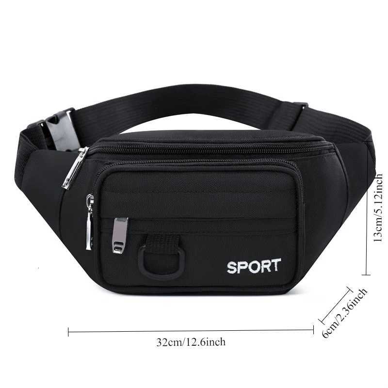 Mens Waterproof Waist Bag - Large Capacity Outdoor Sports Pack for Phone/Wallet (Durable Wear-Resistant Fanny Pack) Y250724