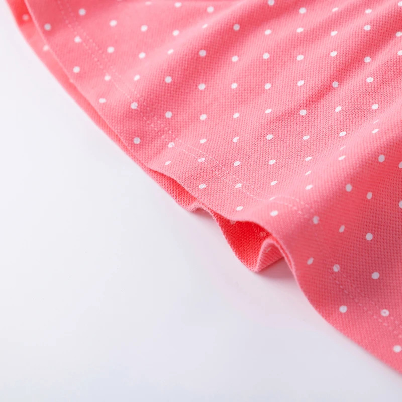 Little maven Summer Girls Clothes Strawberry Appliques Lovely Kids Casual Polo Dresses for TurnDown Collar Dress 250725