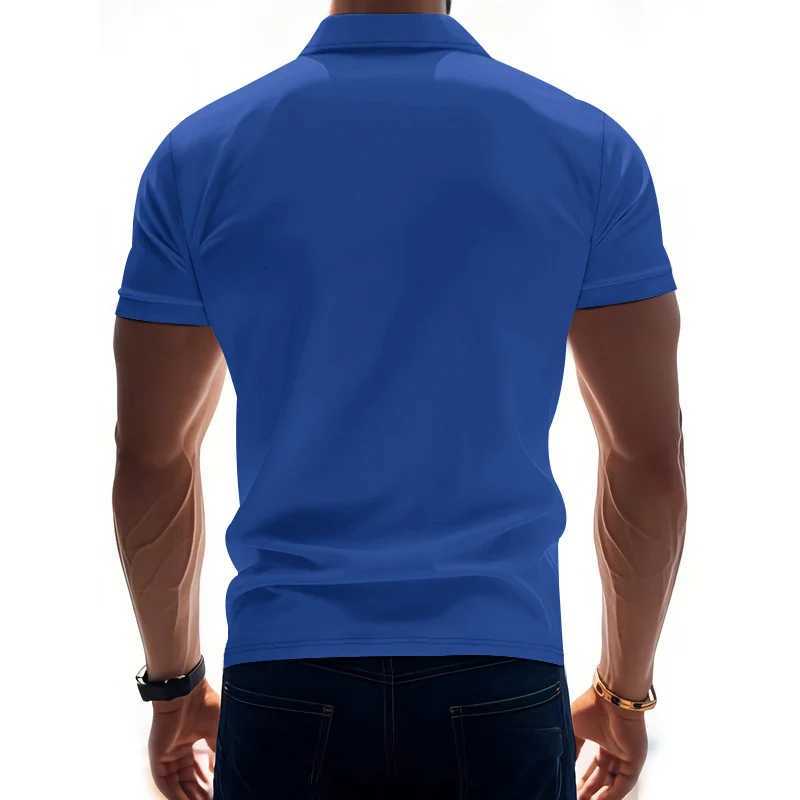 Brand New Mens Polo T-Shirt Summer Casual Quick Drying Short Sleeve Fashion Tops Mens Shirts Turn-Down Collar Mens Polo Shirts XJ250725