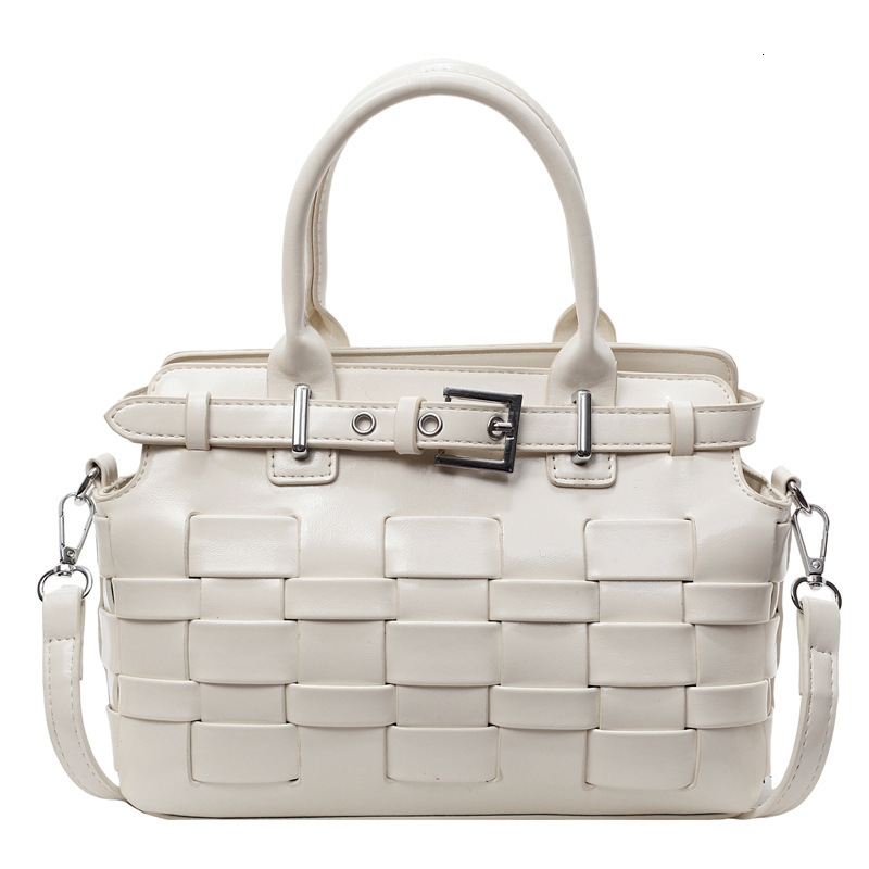 Luxury Brand Designer Bag High-End Korean Handheld Bucket Bag Fashionable Women's Bag Ins Design Woven Basket Crossbody Bag Fashion Bag