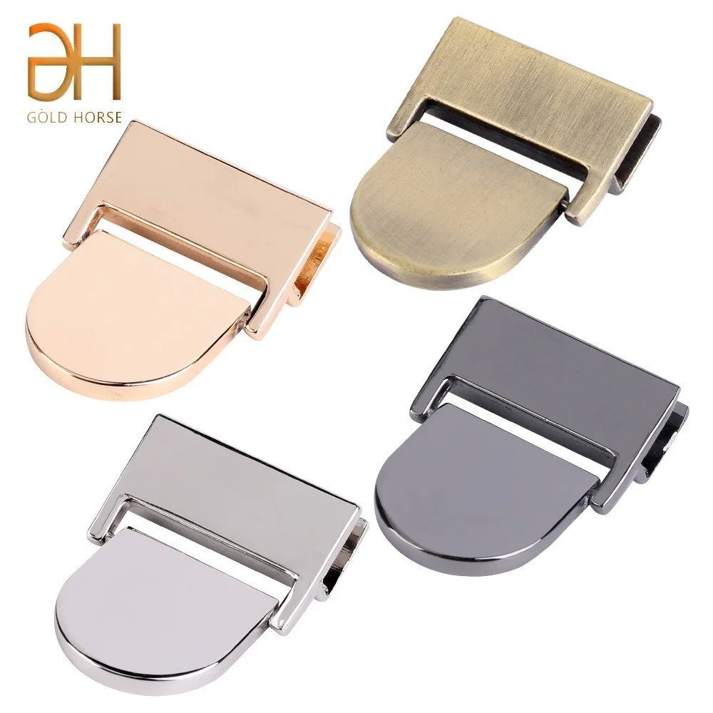 3CM Metal Magnetic Buckle lock a Twist Clasp Hardware for DIY Craft Replacement Handbag Bag Purse Accessories 250723