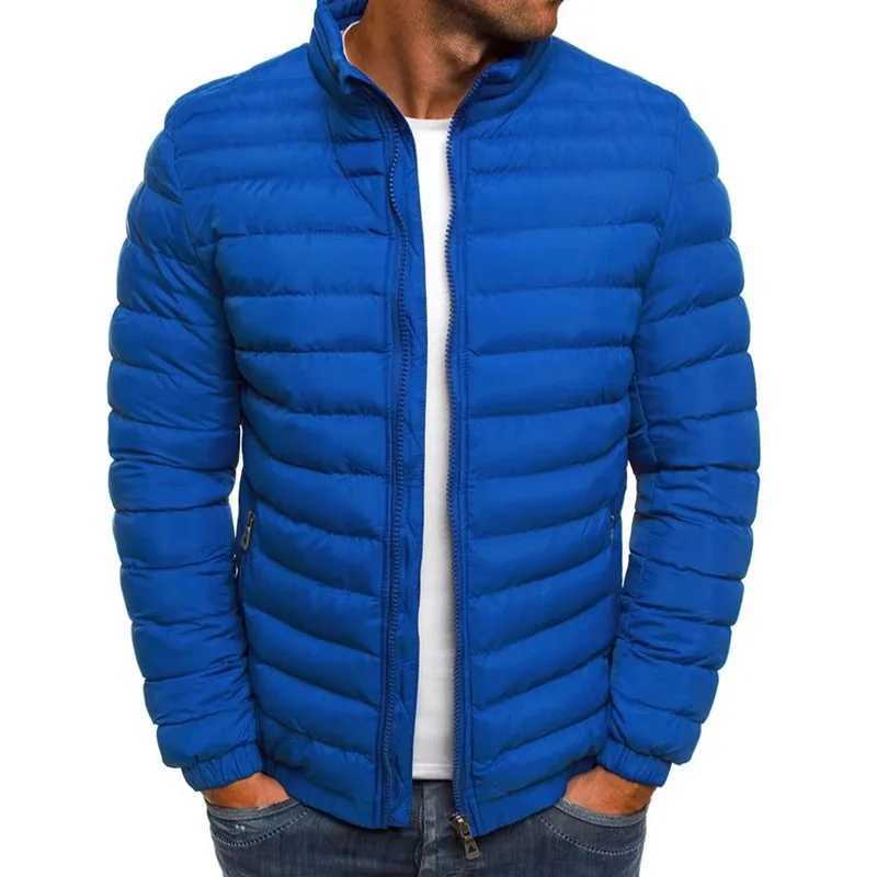 2024 New Winter Jacket Mens Stand Collar Warm Parka Coat Street Fashion Casual Brand Outer Mens Winter Warm Jacket X250725