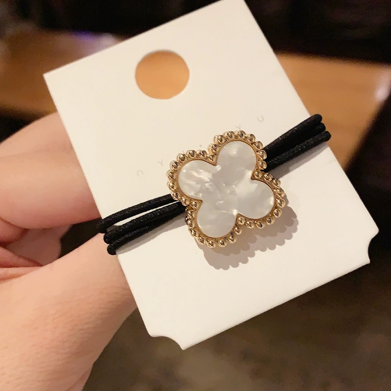 Korean style high elasticity, durable headband, tie hair for girls, versatile headband, high-end feel, rubber band headband, fashionable and sweet hai