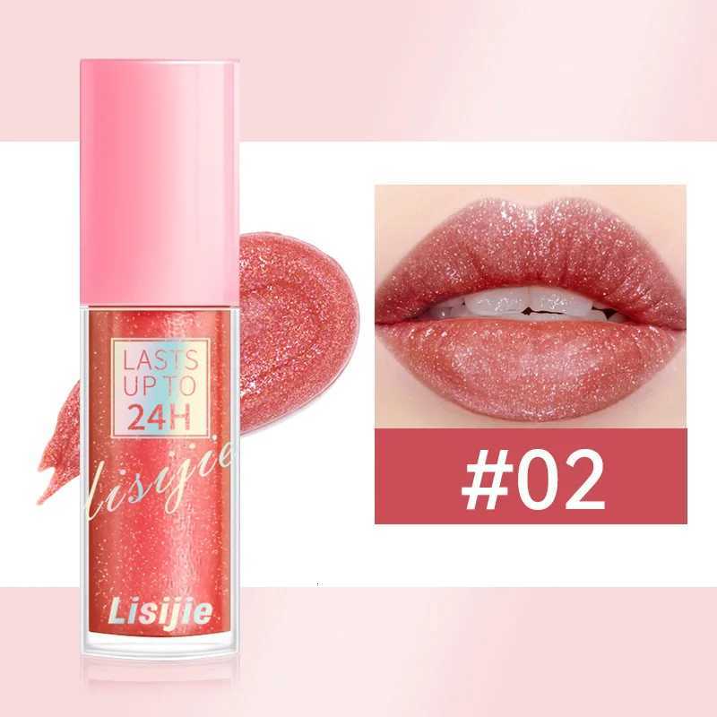 Diamonds Glitter Lip Gloss Lasting Waterproof Liquid Lipstick Pearl Shining Lip Color Sparkling Lip Makeup Lasts Up To 24HXJ250724