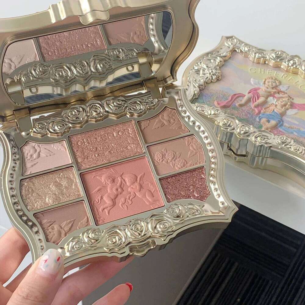 Cheerflor 8 Color Eyeshadow Palette Matte Shimmer Long Lasting Waterproof Vegan Eye Makeup for Daily Party Travel Y2K Look X250723 X2