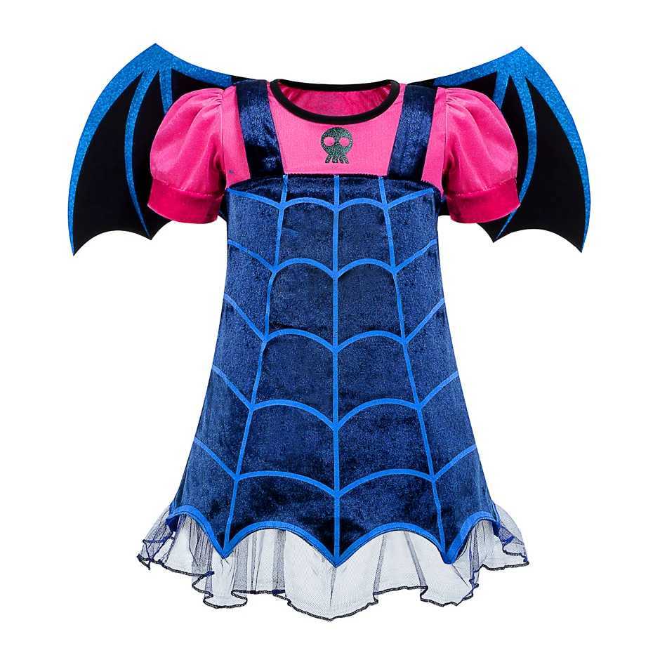 Halloween Vampire Costume Girls Par Dresses Kids Dress Up Costumes Role Play Cosplay Outfits Z250725
