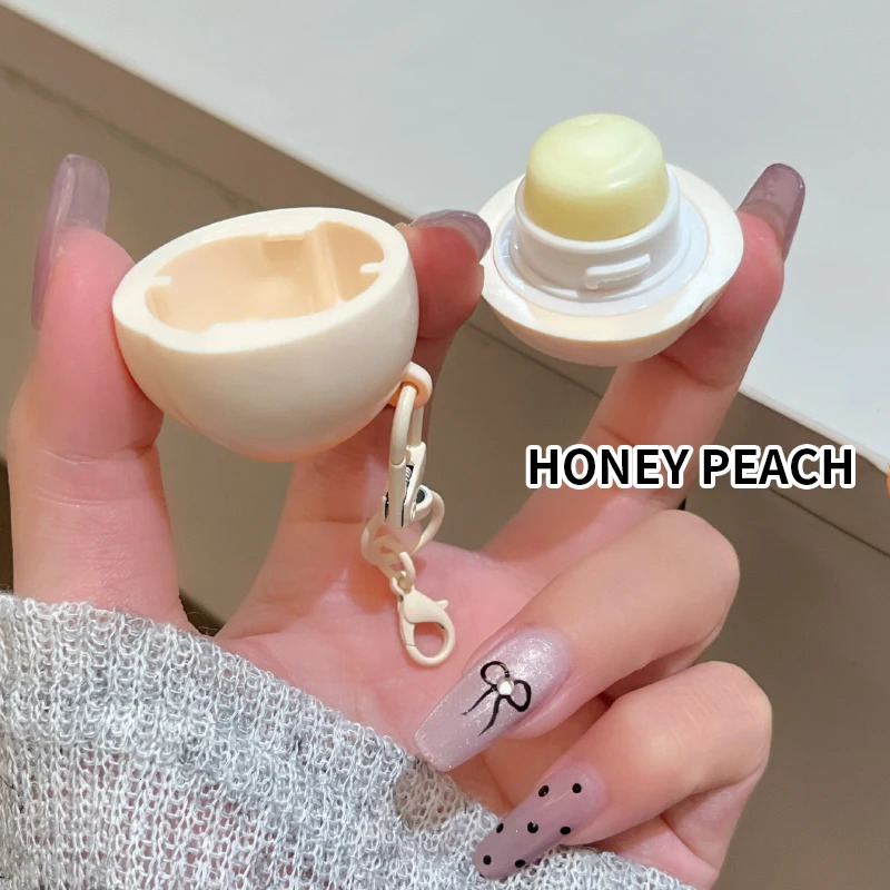 Peach Strawberry and Nut Hydrating Moisturizing Lip Balm Winter Antifreeze AntiCrack Repair 250716