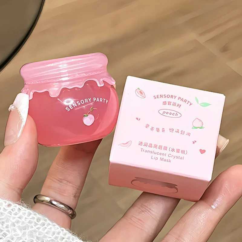 Green Grapes Clear Lip Gloss Maintenance Moisturizing Lip Balm Exfoliating Scrub Nourishing Lips Care Peach Water Gloss Lip TintXJ250724