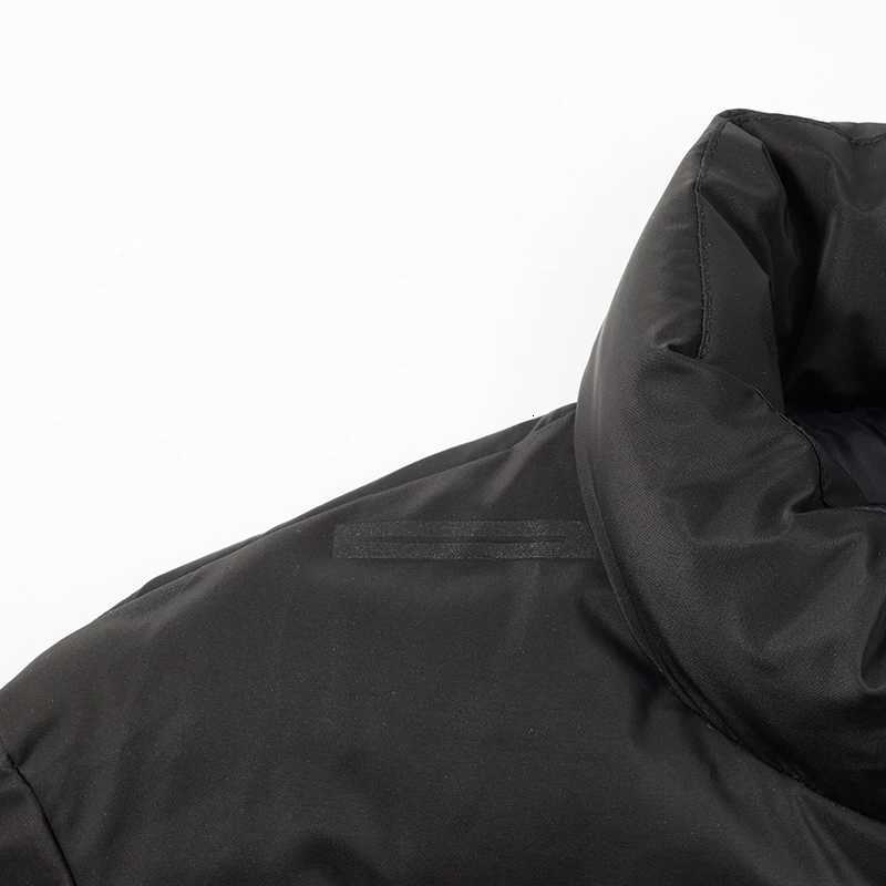 Stand Collar Solid Color Down Jacket Warm Windproof Simple Trend Classic All-purpose Fabrics Warm Comfortable Skin Wear-resistant X250725