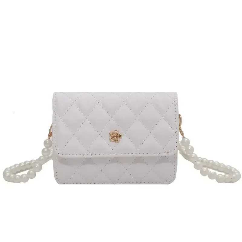 Classic Style Plaid Chain Bag Fi PU Leather Shoulder Bags Wen Trendy All-Match Crossbody Handbag Korean Style Mini Pouch Y250725