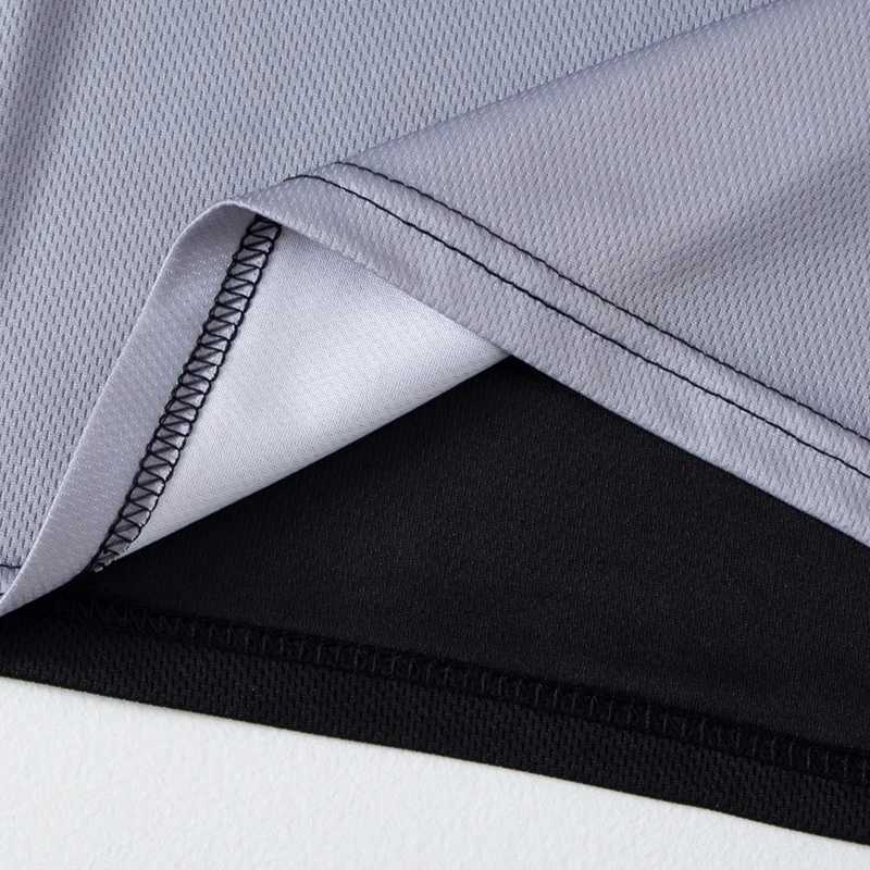 Mens gradient color quick-drying sports shirt motorcycle riding short-sleeved sports fitness running T-shirt European and Ameri Y250724