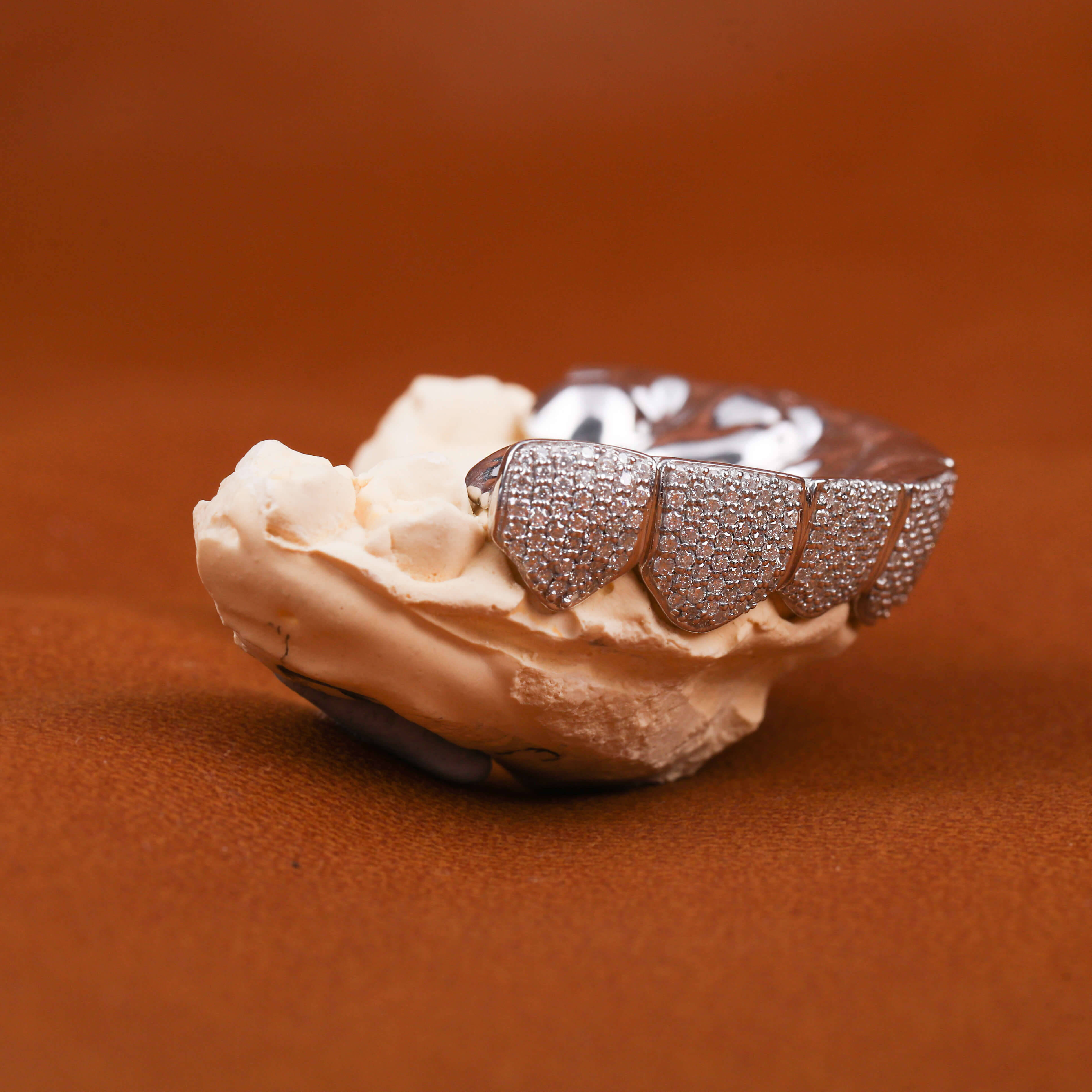 Custom Moissanite Diamond Grillz Shine Bright with Iced Out Bling for Rap Battles Music Videos and Streetwear Fashion