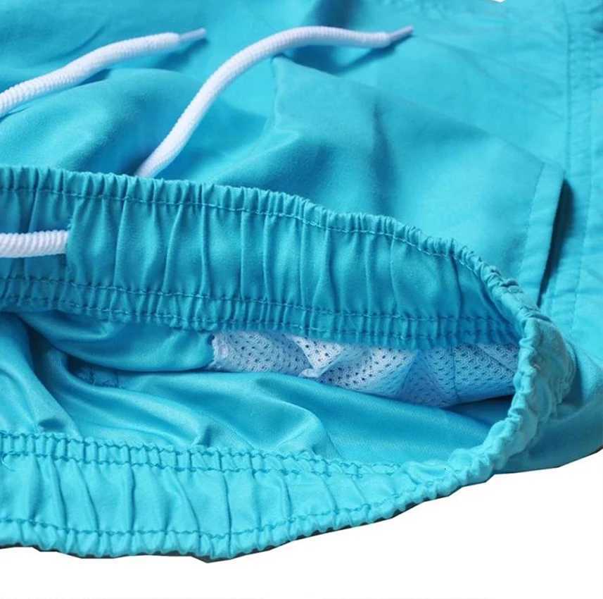 Mens Swimming Shorts Quick Dry Drawstring Elastic Waist Design Surfing Water Sports Beach Swimming Shorts Summer W250724