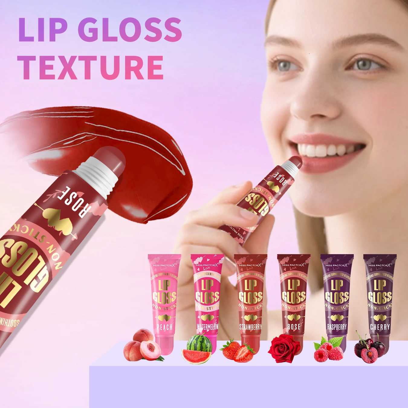 30 pieces/box lip gloss set 6-color lip gloss moisturizing and glossy the best choice for womens gifts and Thanksgiving giftXJ250724