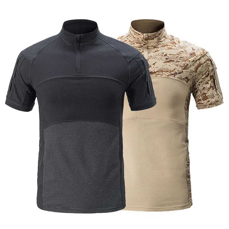 MEGE T-Shirt Men Summer Frog Soldiers Tactical T Shirt Force Tee Camo Short Sleeve Y250724